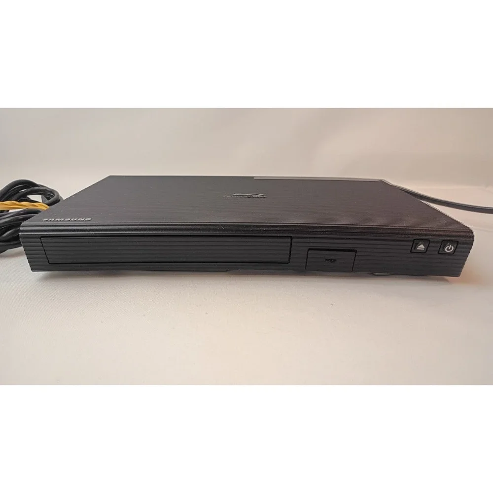 Samsung BD-J5100 Curved Blu-Ray DVD Player + HDMI Cord, No Remote, Tested Works
